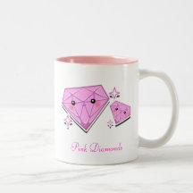 Pink Diamonds Mug