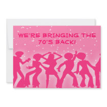 Pink Disco Theme 70's Party