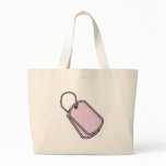 Pink Dog Tags Bag