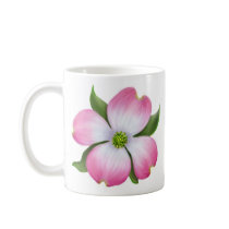 Pink Dogwood Blossom Mug