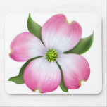Pink Dogwood Flower Mousepad