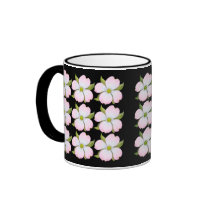 Pink Dogwood Flowers Mug