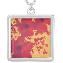 Pink Dogwood Necklace