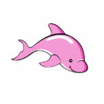 Pink Dolphin Photo Sculpture photo sculptures