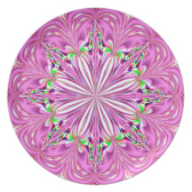 Pink Drape Plate