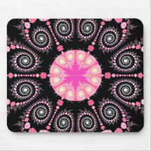 Pink dream mouse mats