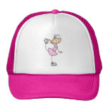 Pink Dress Figure Skater T-shirts and Gifts Trucker Hats