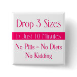 Pink Drop 3 Square