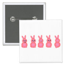Pink Easter Bunnies