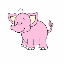 Pink Elephant Photo Sculpture