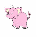 Pink Elephant Photo Sculpture photo sculptures