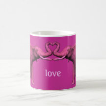 Pink Elephants Mug