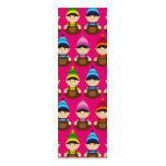 Pink Elf Repeat Bookmark Business Card