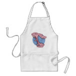 Pink Evil Bunny Aprons