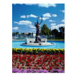 Pink Exhibition Place statue, Toronto, Ontario flo Post Cards