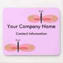Pink Eyed Butterfly, Promotional mousepads