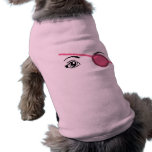 Pink Eyepatch pet clothing