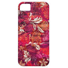 Pink Fabric Patterned iPhone4 Case iPhone 5 Covers