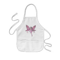 Pink Fairy Kids Apron Fairy Dancer