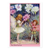 Pink Fairy Postcard