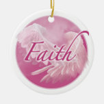 Pink Faith Ornament