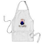Pink Farmer Pig Brown Pig Farmer aprons
