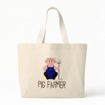 Pink Farmer Pig Brown Pig Farmer Bags