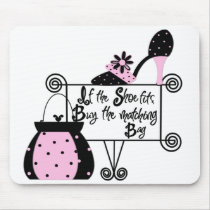 Pink Fashion Mousepad