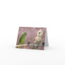 Pink Feathers Small Note Card