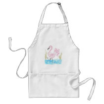Pink Flamingo 13 Aprons