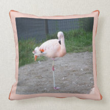 Pink Flamingo American MoJo Pillows