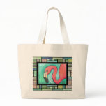 Pink Flamingo - artsy classic tote bag