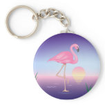 Pink Flamingo keychains