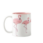 Pink Flamingo Parade mugs