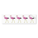 Pink Flamingos bumper stickers