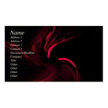 Pink Flare Business Card