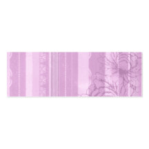 Pink Flora Business Card Templates