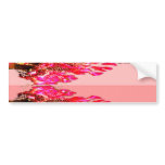 Pink Floral Arrangements Bumper Sticker