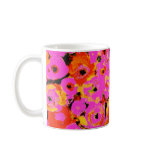 Pink Floral Coffee Mug