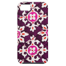 Pink Floral Design Art Glow Gradient Digital Art L iPhone 5 Case