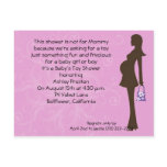 Pink Floral Modern Mum Baby Shower Invitation
