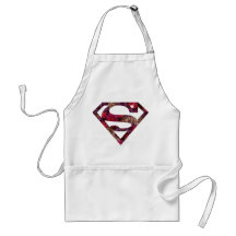 Pink Floral S-Shield Aprons