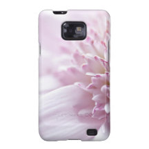 Pink Flower Case Capa Galaxy SII