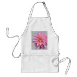Pink flower confetti aprons