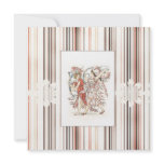 Pink Flower Girls invitations
