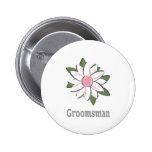 Pink Flower Groomsman