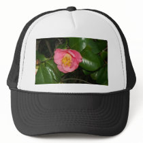 Pink Flower Trucker Hats