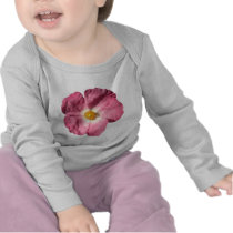 Pink Flower Infant Longsleeve Tshirt