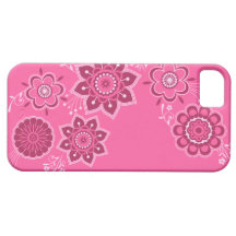 Pink Flower iPhone 5 Cover