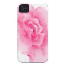 Pink Flower iPhone Case-Mate iPhone 4 Cases